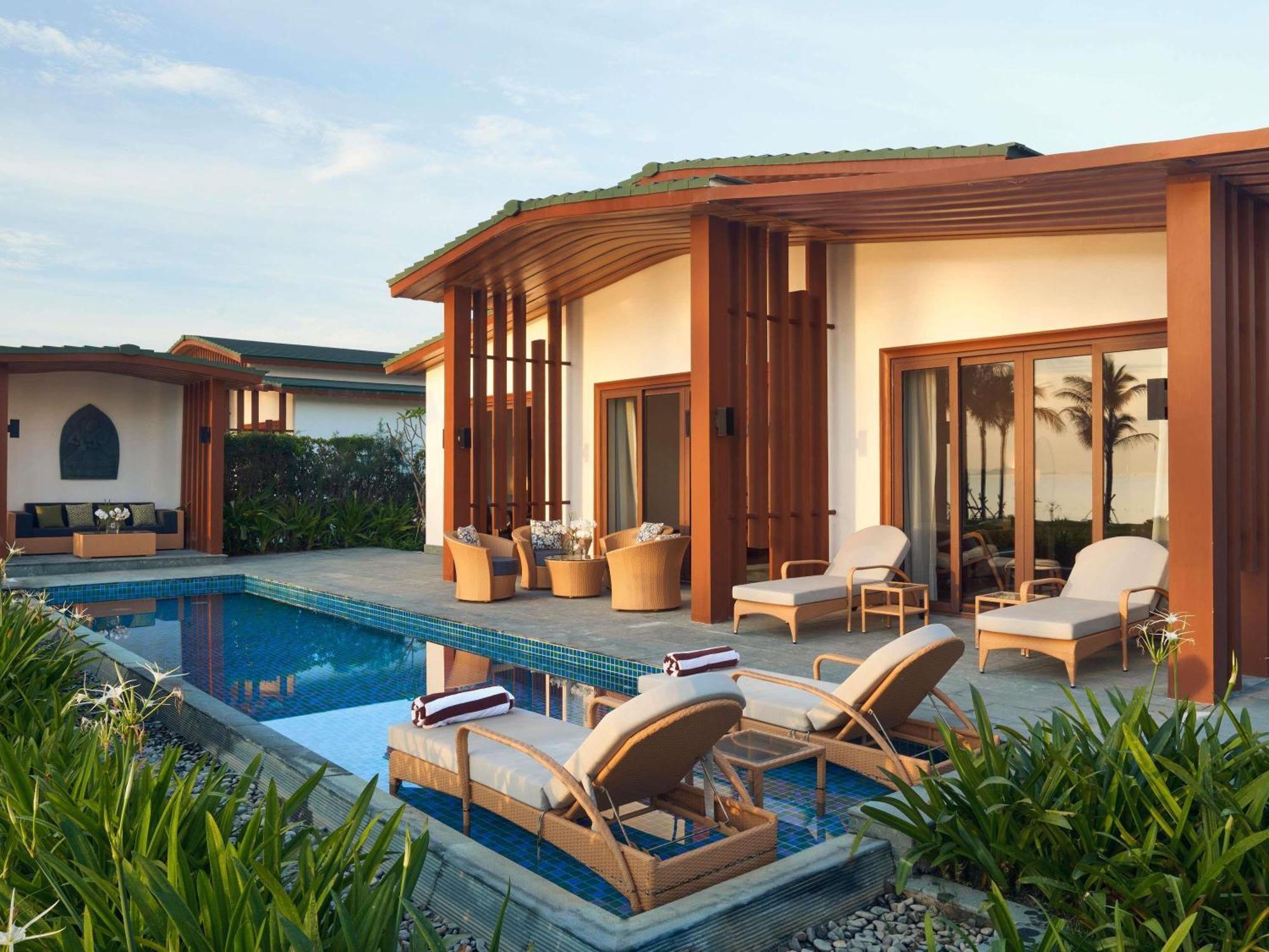 Biệt thự 2 Phòng ngủ có Hồ Bơi Nhìn ra Biển